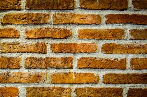Background of brick wall texture Stock Photos