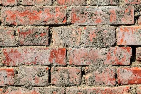 Background of brick wall texture Stock Photos