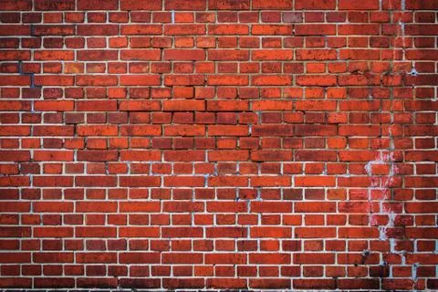 Background of brick wall texture Stock Photos