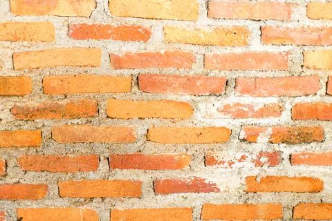 Background of brick wall texture Stock Photos