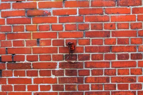 Background of brick wall texture Stock Photos