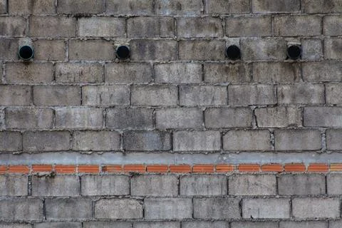 Background of brick wall texture Stock Photos