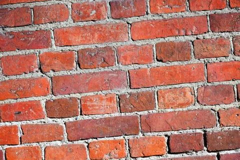 Background of brick wall texture Stock Photos