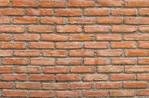 Background of brick wall texture Stock Photos