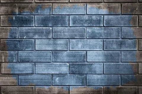 Background of brick wall texture Stock Photos