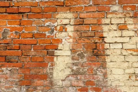 Background of brick wall texture Stock Photos