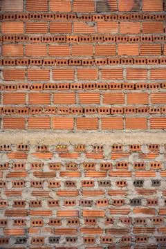 Background of brick wall texture Stock Photos