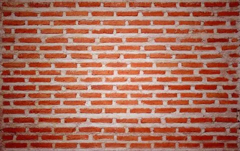 Background of brick wall texture Stock Photos