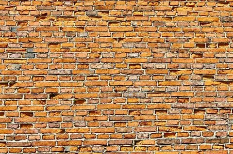 Background of brick wall texture Stock Photos
