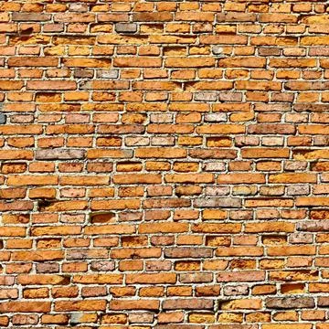 Background of brick wall texture Stock Photos
