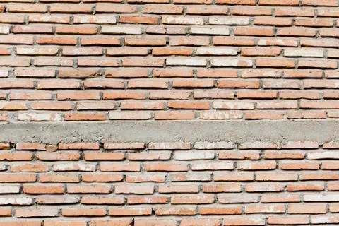 Background of brick wall texture Stock Photos