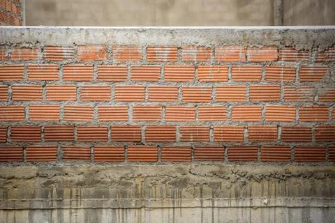 Background of brick wall texture Stock Photos
