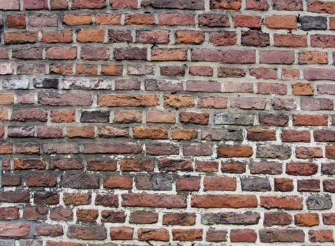 Background of brick wall texture Stock Photos