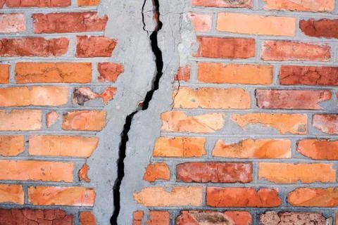 Background of brick wall texture Stock Photos