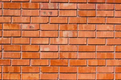 Background of brick wall texture Stock Photos