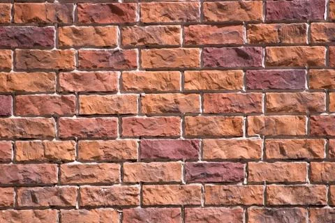Background of brick wall texture Stock Photos