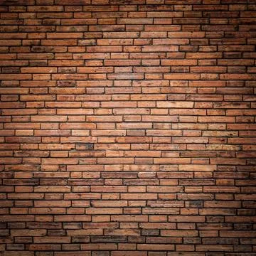 Background of brick wall texture Stock Photos
