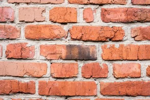Background of brick wall texture Stock Photos