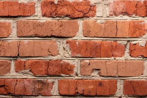 Background of brick wall texture Stock Photos