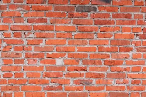 Background of brick wall texture Stock Photos