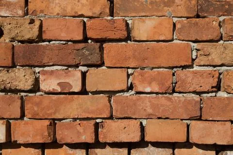 Background of brick wall texture Stock Photos