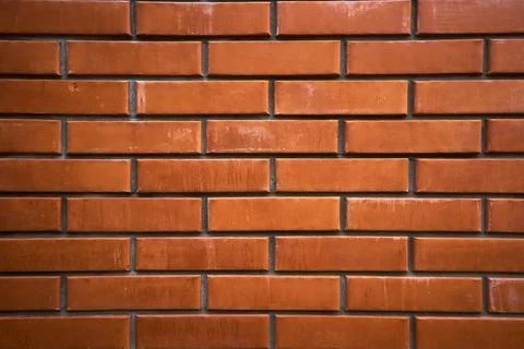 Background of brick wall texture. Stock Photos