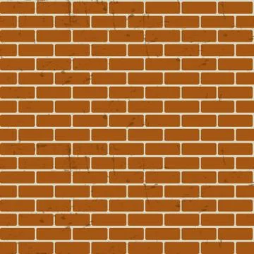 Background of Brick Wall Texture Seamless Pattern  Illustr Stock Illustration