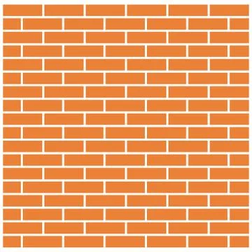 Background of brick wall. Vector illustration Stock-Illustration