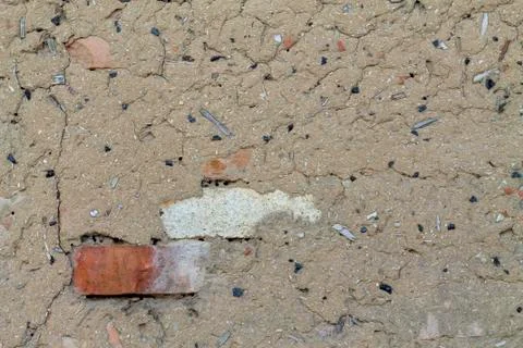 Background of bricks and clay Stock Photos