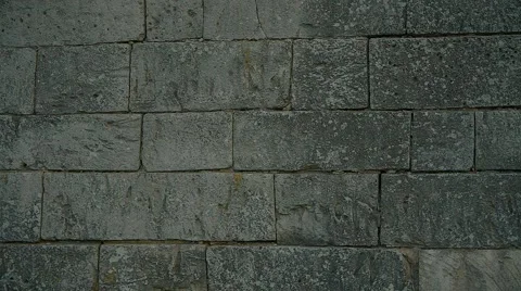 Background, brickwork, blocks of limestone Stock Footage 55805805