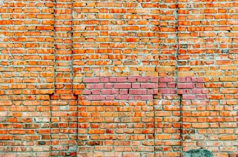 Background brickwork with empty space Stock Photos