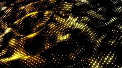 Background Bright abstraction wave from yellow circles 動画素材 106962457