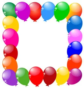 Background with bright air marbles Stock Illustration