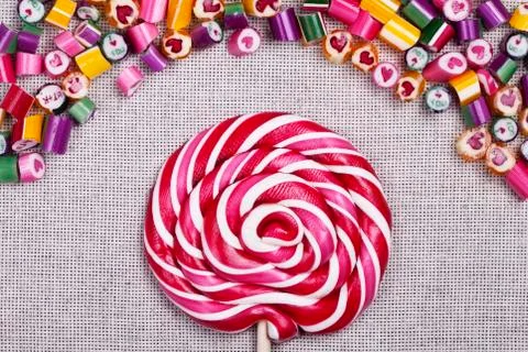 Background bright candy caramel Photos