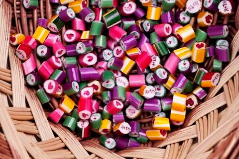 Background bright candy caramel Photos
