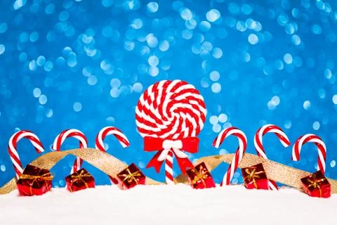 Background bright candy caramel Stock Photos