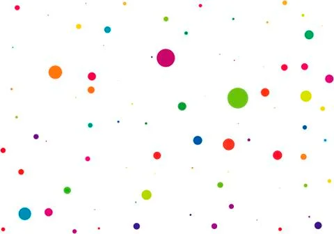 Background bright cheerful explosion of confetti Stock Illustration