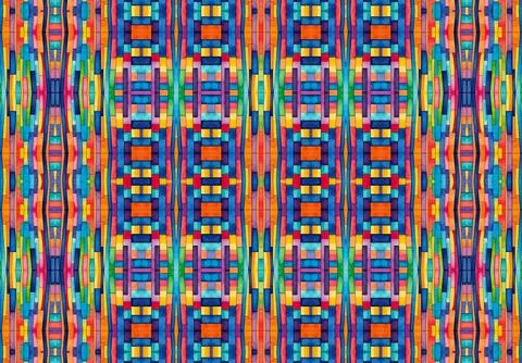 Background with bright colorful abstract pattern イラスト素材
