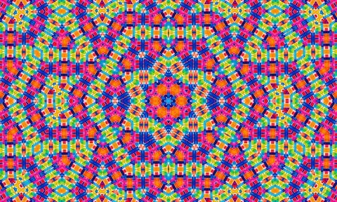Background with bright colorful abstract pattern イラスト素材