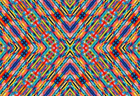 Background with bright colorful abstract pattern Illustrazione stock
