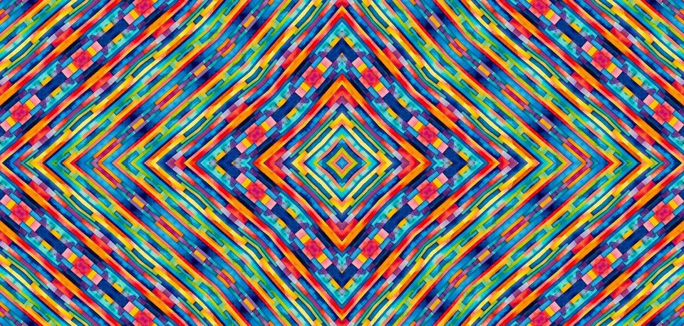 Background with bright colorful abstract pattern Stock Illustration