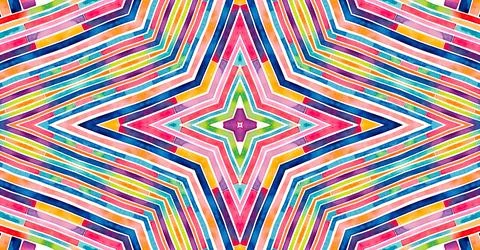 Background from bright colorful stripes, abstract multicolor pattern Stock Illustration
