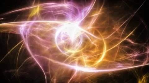 Background with bright energy light Stock Illustration