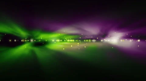 Background with bright green and purple lights bl Video stock 62534571