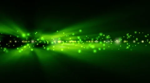 Background with bright green lights blurred Video stock 62534429