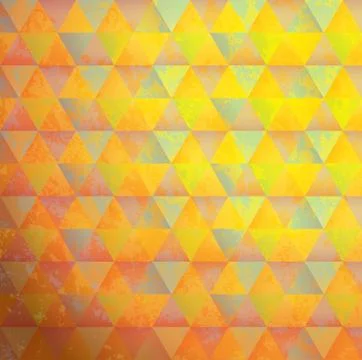 Background bright multicolored triangles Stock Illustration