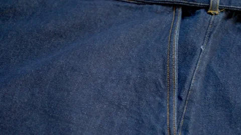 Background from bright purple denim. texture jeans Stock-Footage 104604837