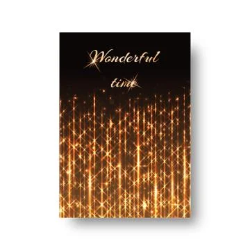 Background with bright rays Stock Illustration