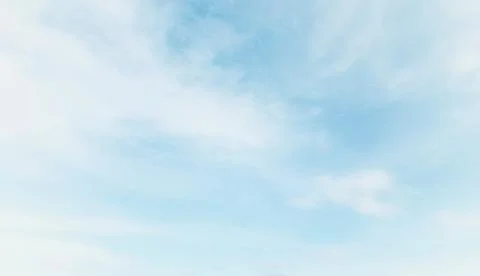Background of bright sky and background of thin clouds, sky clouds, blue sky Stock Photos