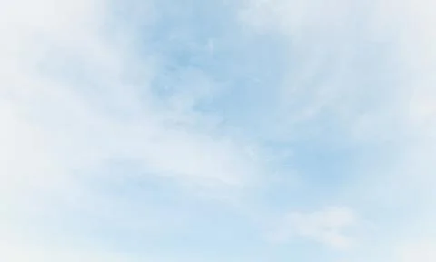 Background of bright sky and background of thin clouds, sky clouds, blue sky Stock Photos